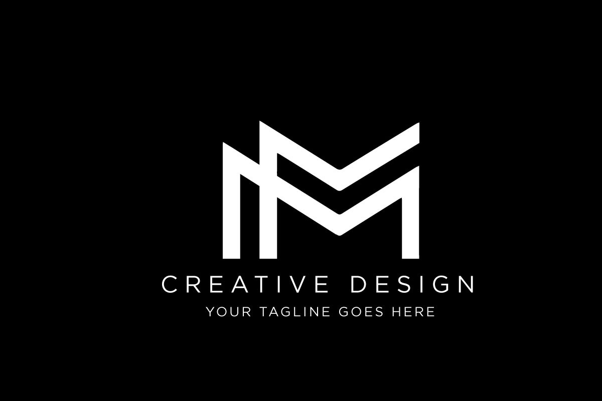 Minimal Letter M MM Logo Design, a Branding & Logo Template by SaaDesigns