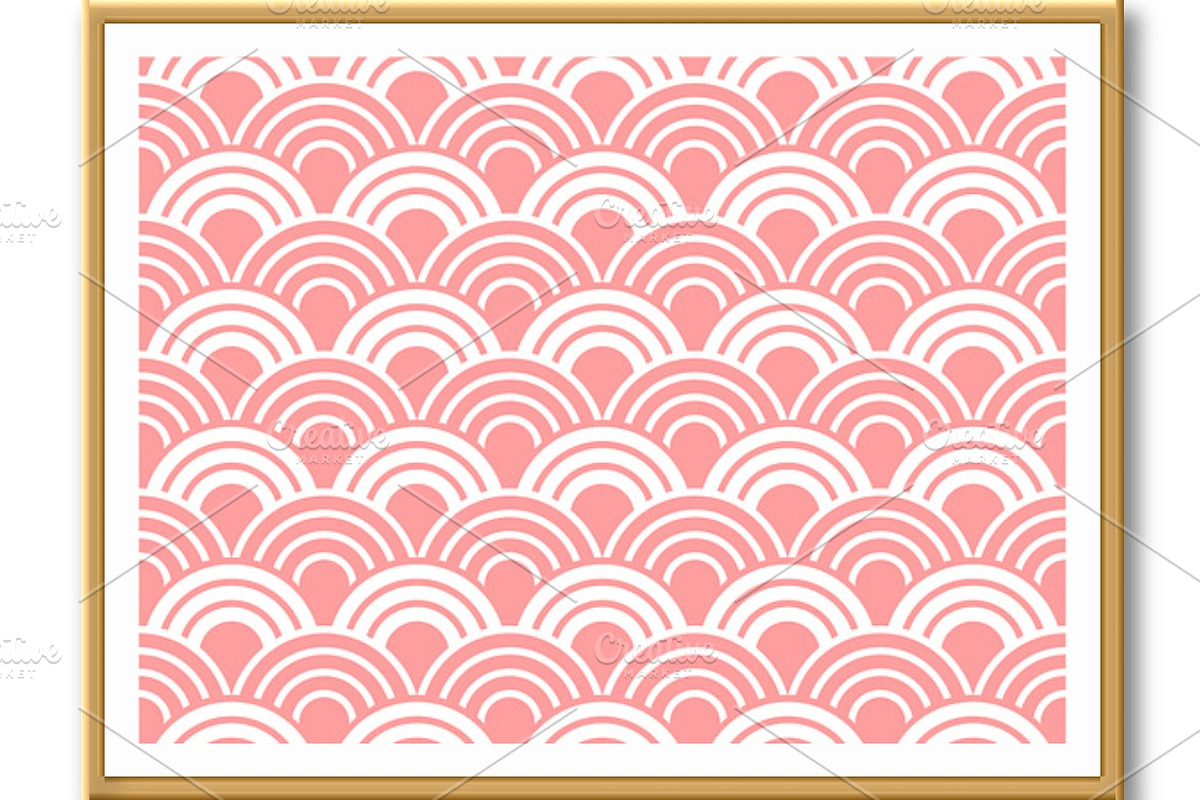The geometric pattern with circles, a Decorative Illustration by RODINA (Photo 2 of 3)