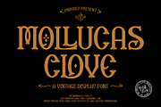 Mollucas Clove, a Serif Font by inumocca_type