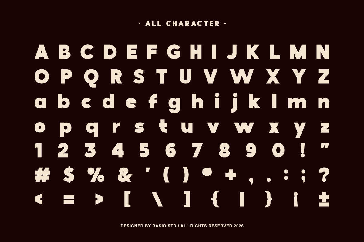 Boldeon Modern Typeface Font, a Sans Serif Font by Rasio Studio (Photo 2 of 9)