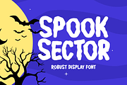 Spook Sector Typeface, a Handwritten Font by Seemly Fonts (Thumbnail 1 of 5)