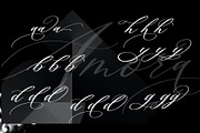 Amora Calligraphy Font, a Script Font by Analogous (Thumbnail 7 of 9)