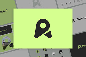 Place Agent Logo, a Branding & Logo Template by One Pixel Man