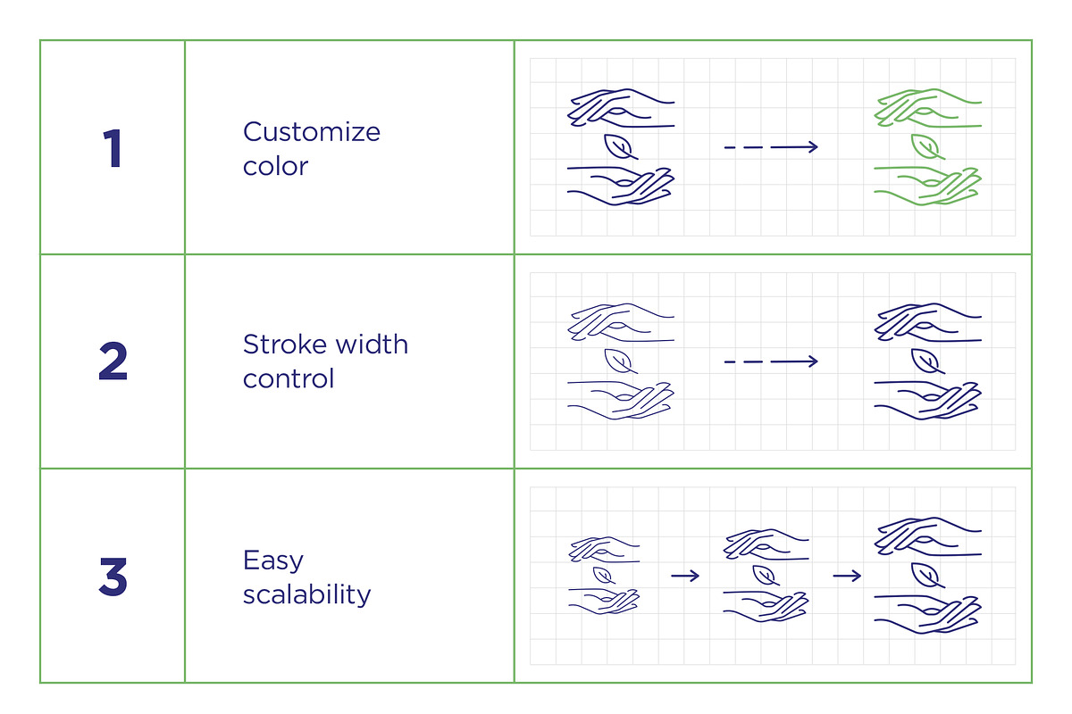 Sustainable Packaging Line Icon Set, an Outline Icon by iStar Design (Photo 5 of 7)