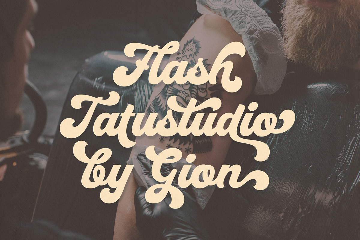 Mucky Script - Retro Groovy Font, a Script Font by Holyline Design (Photo 3 of 14)