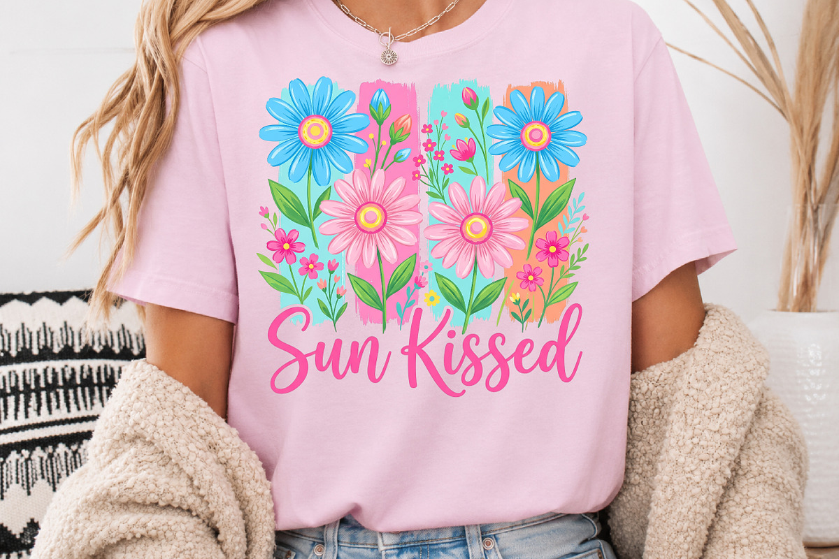 Sun Kissed PNG, Summer Flowers, a Seasonal Illustration by Rose Art (Photo 3 of 4)