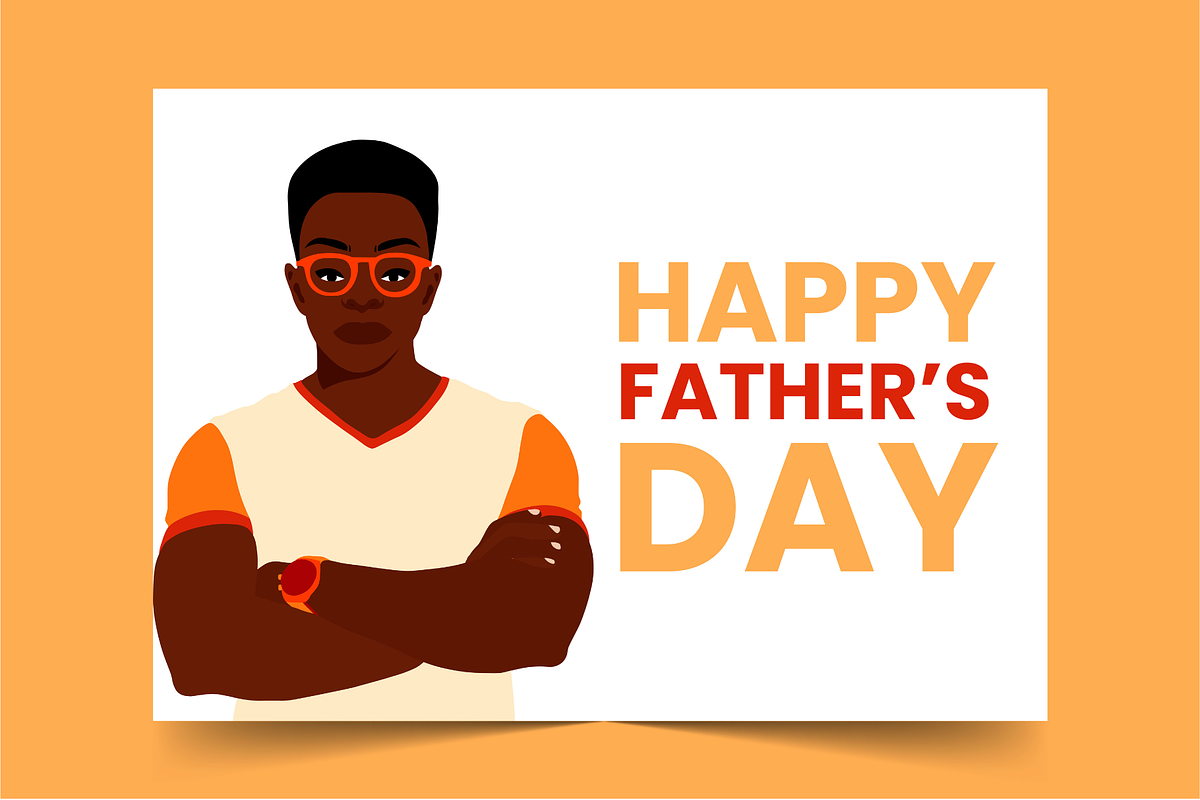 Happy Fathers Day Card, a Card Template by nataliemukundu (Photo 1 of 2)