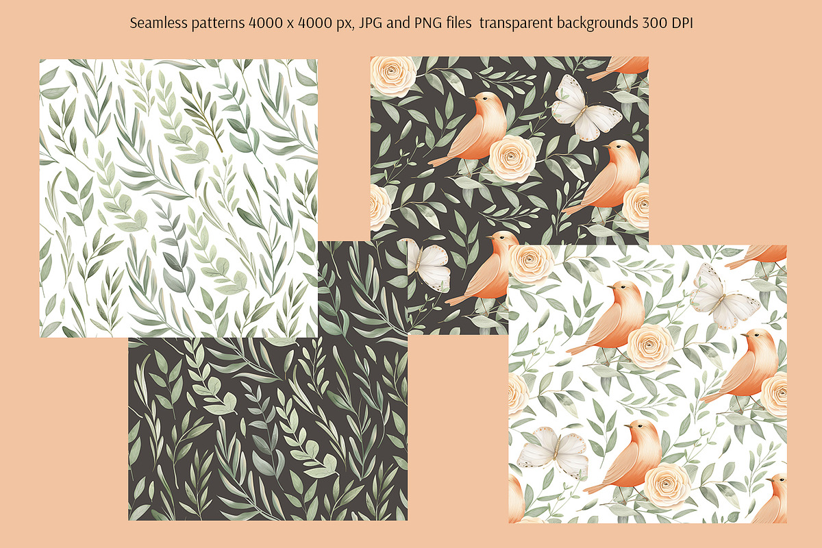 Everbloom Floral Collection, a Decorative Illustration by Anna Druzhkova (Photo 11 of 22)