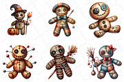 Halloween Voodoo Doll Clipart, an Illustration by DreamPrint404 (Thumbnail 6 of 6)