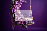 15Floral Swing Themed Baby Backdrops, a Layer Style Add-On by NSTUDIO (Thumbnail 3 of 9)