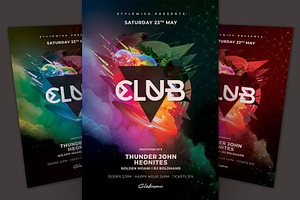 Club Flyer, a Flyer Template by styleWish
