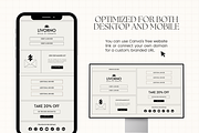 Canva Link in Bio Template, a Landing Page Template by Branding Babe Co. (Thumbnail 3 of 5)