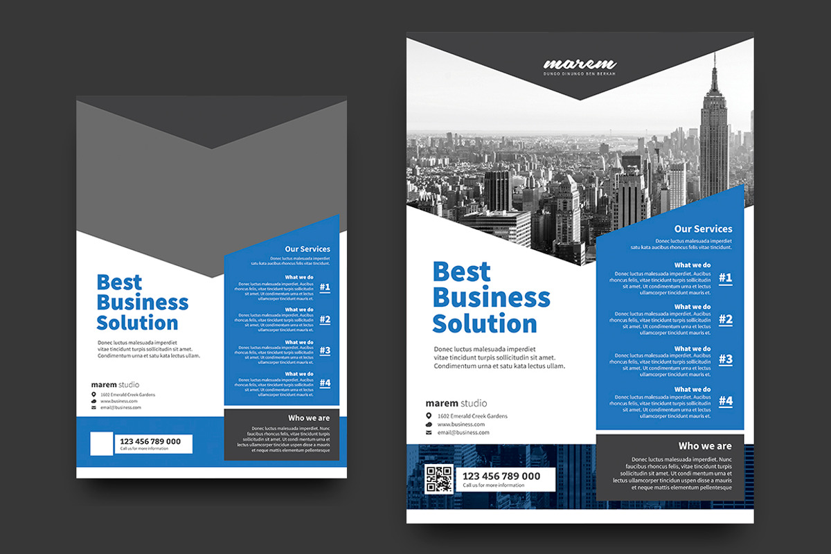 Corporate Flyer, a Flyer Template by Saphari (Photo 2 of 3)