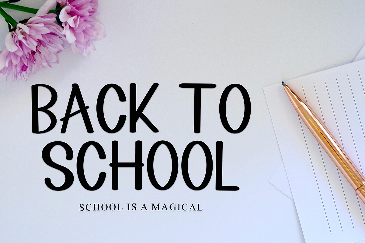 Simple Tumbler, a Sans Serif Font by InermediaSTUDIO (Photo 2 of 7)