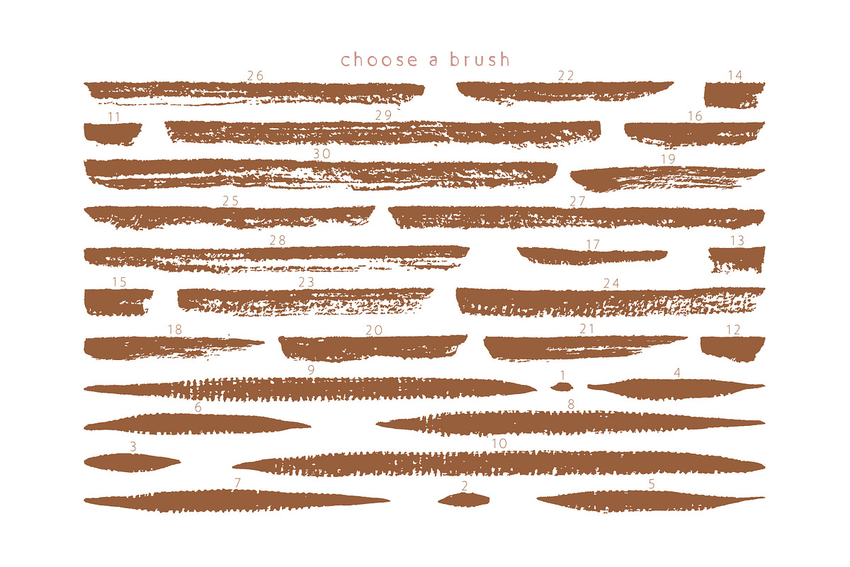 Dry Marker brushes for Illustrator, a Brush Add-On by Mazheika Store (Photo 3 of 7)
