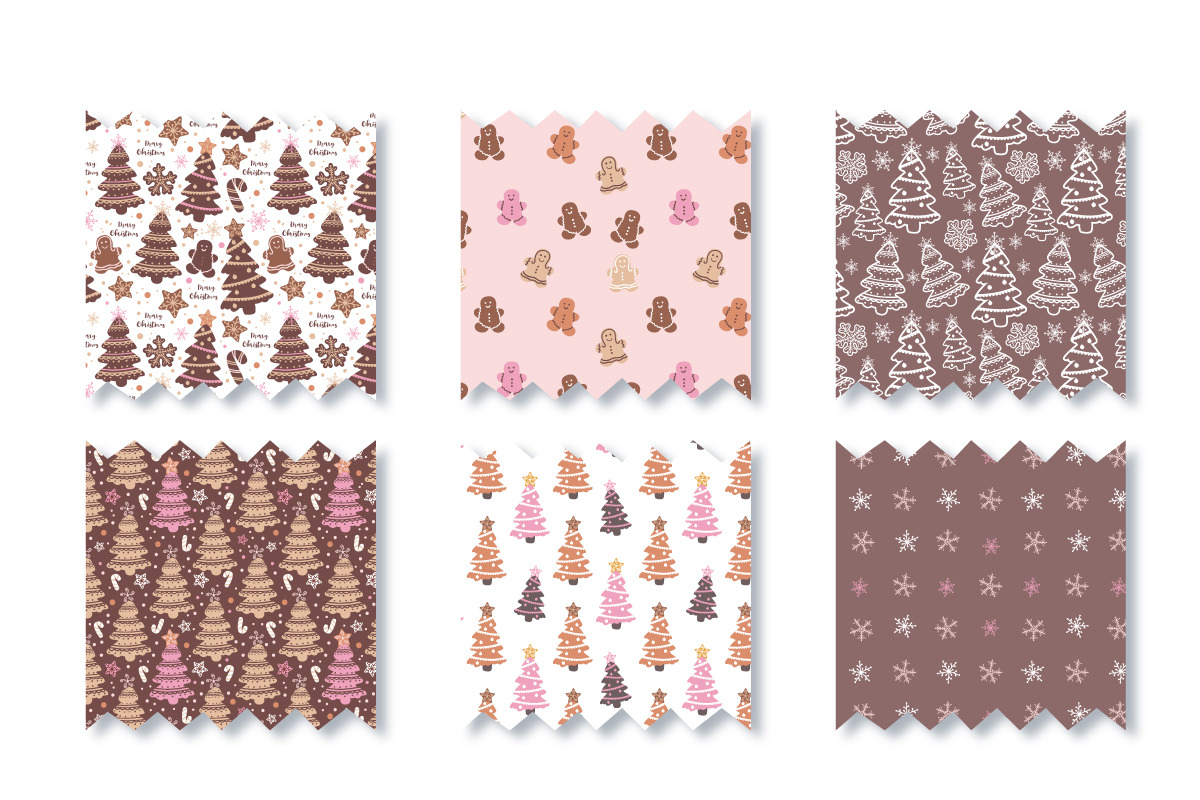 Sweet & Delicious Christmas Patterns, a Pattern Graphic by DrawStudio1988 (Photo 5 of 9)