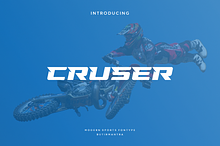 Cruser - Modern Sport Typeface