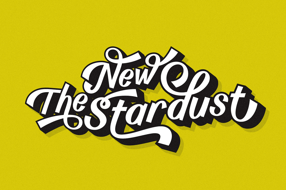Billy Coaster Modern Retro Typeface, a Script Font by HIRO.std (Photo 5 of 11)
