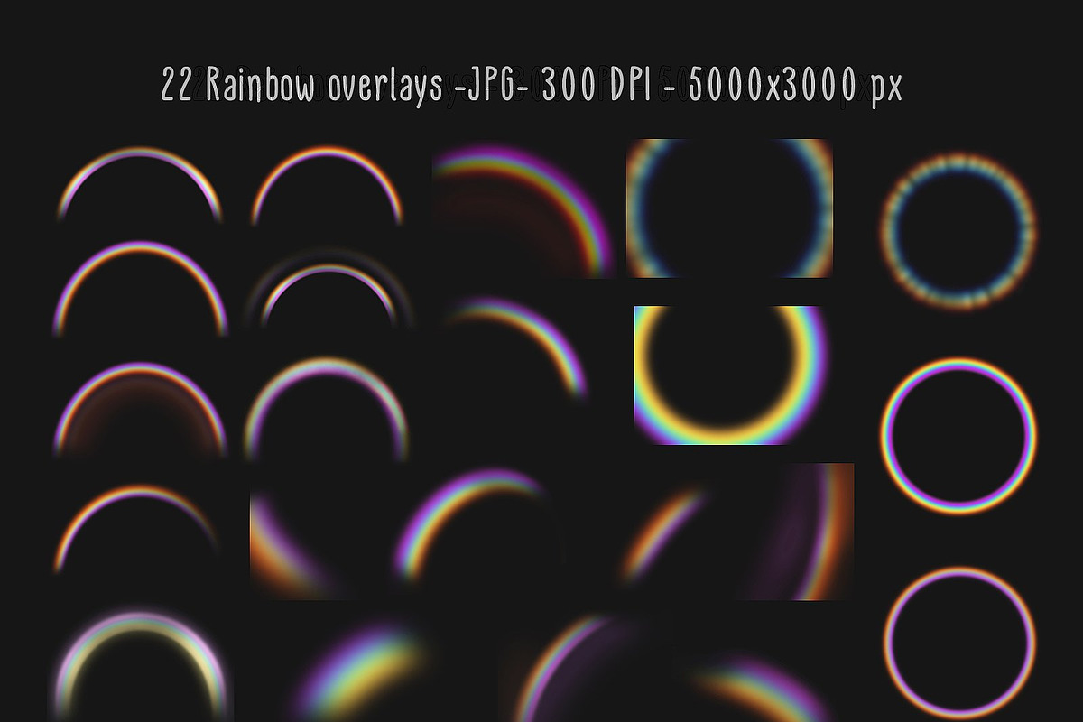 Sun Overlays Collection, a Layer Style Add-On by MixPixBox (Photo 10 of 14)