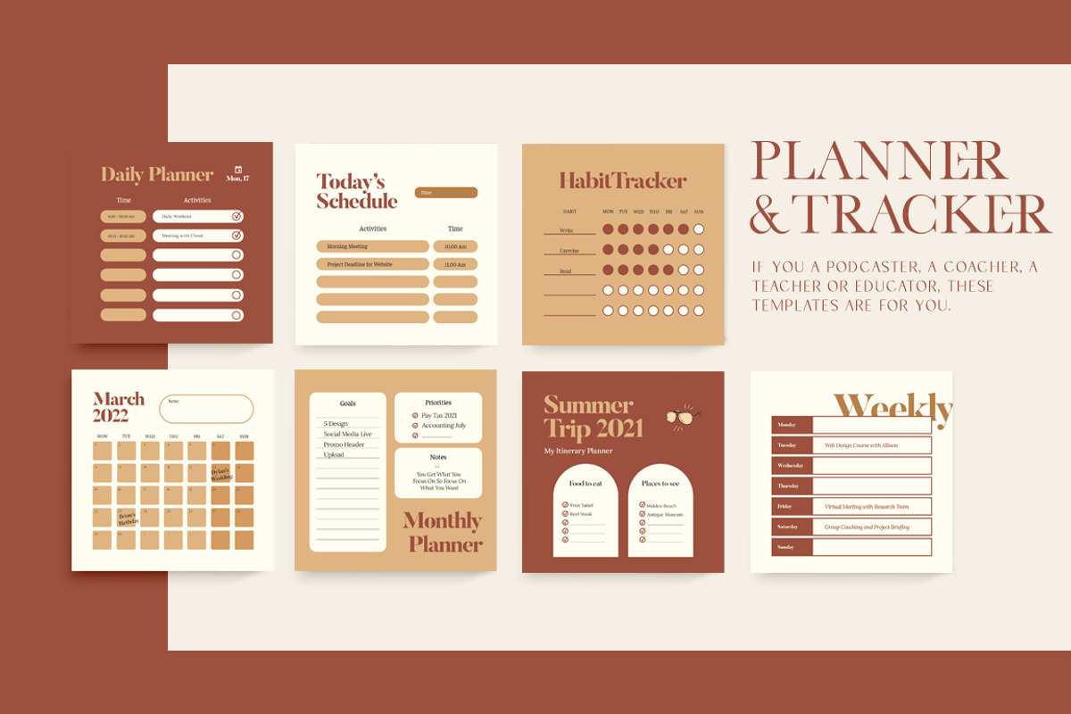 Instagram Creator For Coach CANVA PS, a Social Media Template by Eviory (Photo 28 of 57)