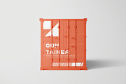 Shipping Container Mockup, a Cups & Container Mockup by Se٧enStudio (Thumbnail 4 of 5)