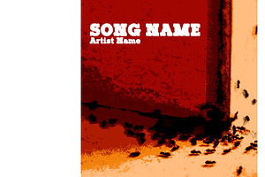 Song Album Cover Template Ants #013