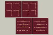 Vintage Elegant Ornament Frames Set, a Background Graphic by Revoltan Studios (Thumbnail 2 of 3)
