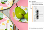Ceramic Plates Serving Dishes Mockup, a Household Mockup by Pret-a-Mockup (Thumbnail 8 of 9)