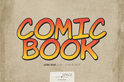 Comic Book Alphabet, an Object Graphic by WhiteSpace Design Studio (Thumbnail 1 of 2)