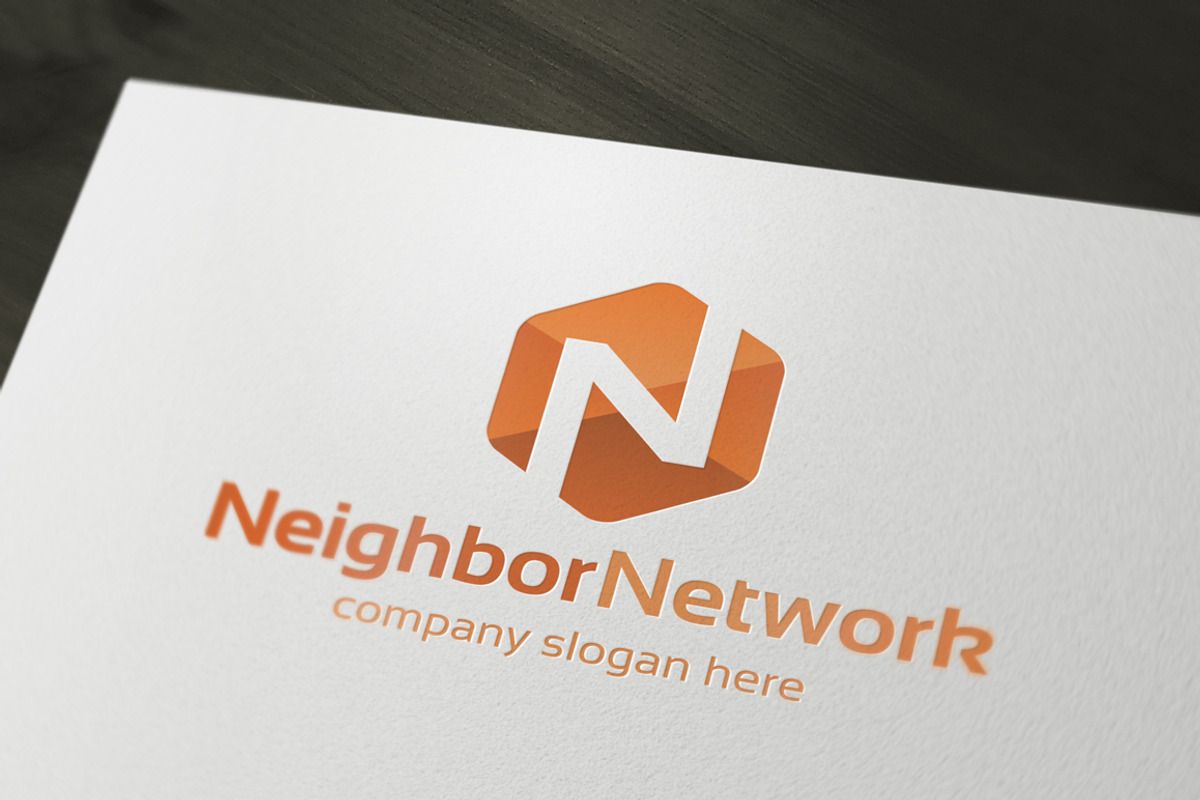 Neighbor Network, a Branding & Logo Template by dm243 (Photo 2 of 3)