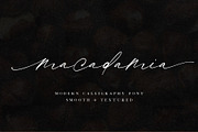 Macadamia | Handwritten Font, a Script Font by Calamar Studio (Thumbnail 1 of 19)