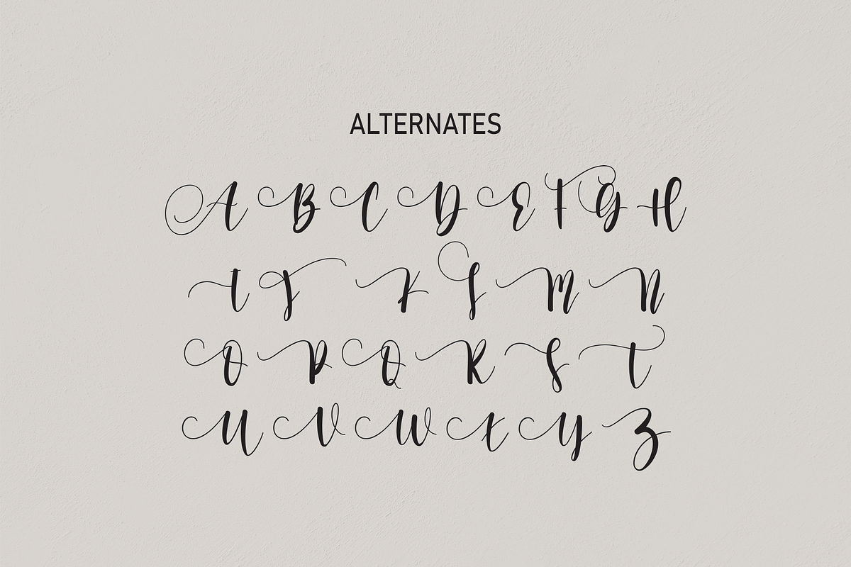 Soulmates | handwritten font, a Script Font by Scratchones (Photo 9 of 10)