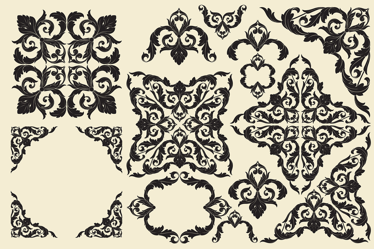 Page Decoration Ornate Vintage frame, an Object Illustration by Samira (Photo 4 of 6)