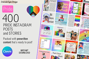 400 Pride Instagram Content Bundle