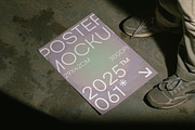 Poster Mockup - VOL 1, a Product Mockup by Simetrica Labs (Thumbnail 4 of 6)