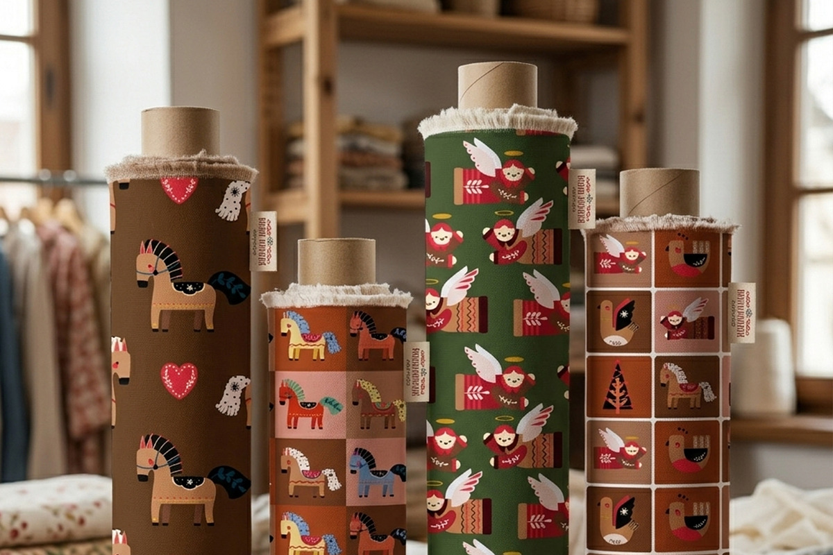 Nordic Christmas Scandinavian Folk, a Decorative Illustration by the_myro (Photo 11 of 12)