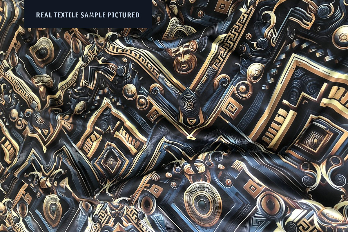Luxurious Art Deco & Baroque Pattern, a Texture Illustration by ARSCOR (Photo 5 of 6)