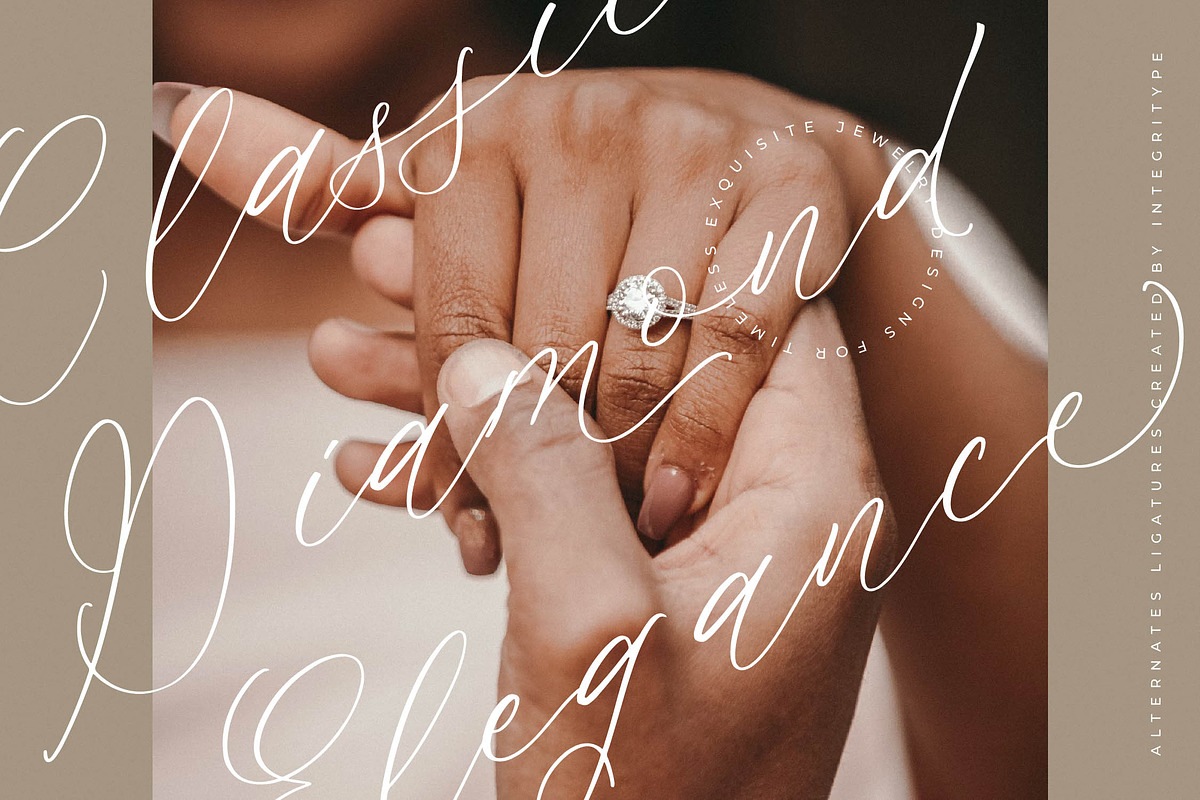 Sorthing Dreams, a Script Font by Integritype Studio (Photo 10 of 15)