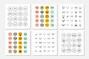 Set of smiley faces. Emoji. Smile!, a Person Illustration by Helen Sko (Thumbnail 6 of 8)