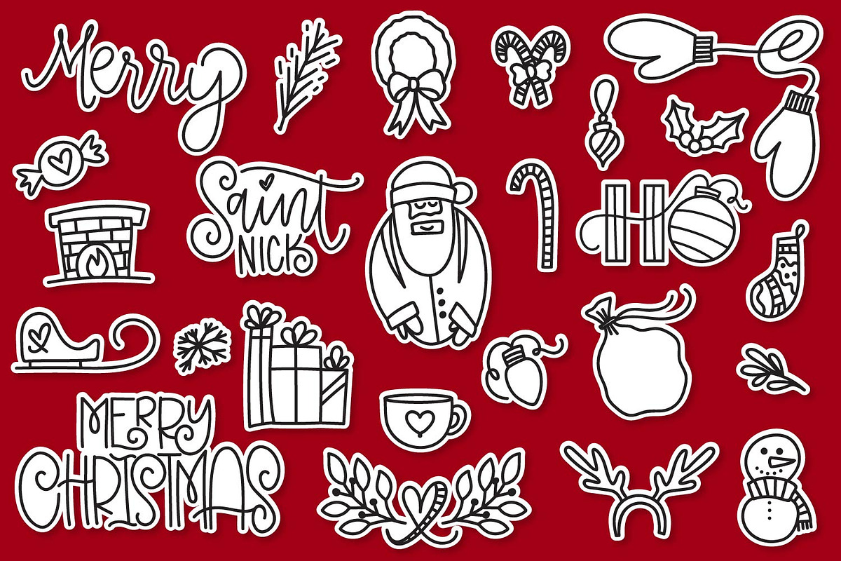 Christmas Dingbat Font
