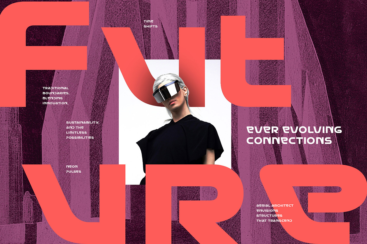 CS Pluto – Futuristic Font, a Sans Serif Font by Craft Supply Co. (Photo 3 of 8)