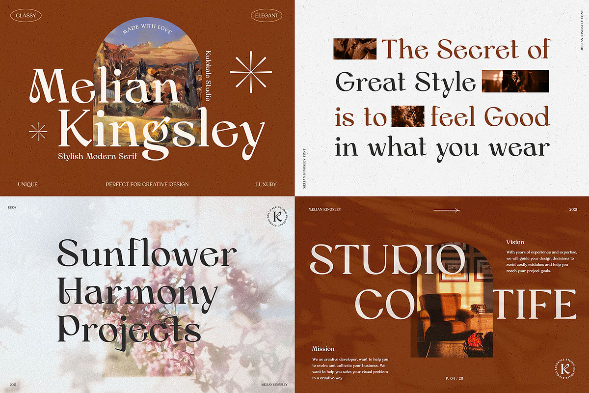Modern Elegant Font Bundle - SALE, a Sans Serif Font by Kulokale (Photo 3 of 13)