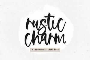 Rustic Charm Farmhouse Font