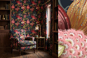Bramble Jacobean Floral Pattern, a Pattern Graphic by Sonulkaster (Thumbnail 3 of 13)