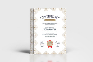 Elegant Deco Certificate Template