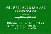 Hardega Bold Script Font, a Script Font by RantautypeStudio (Thumbnail 16 of 17)