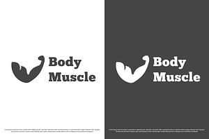 Muscle Arm Logo Design Illustration, a Branding & Logo Template by Morvana Crew