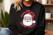 Christmas Joy Christmas Santa Png, an Illustration by DreamCafeArt (Thumbnail 5 of 6)
