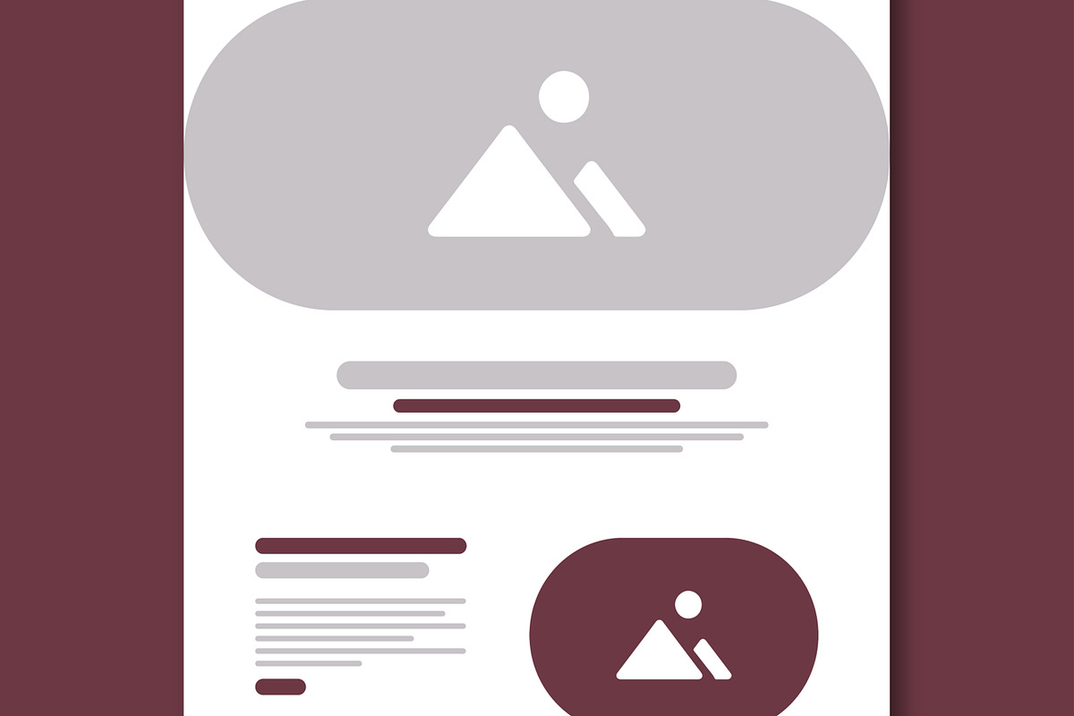 Travel Landing Page Wireframe Design, a Wireframe Template by MightyDesign (Photo 3 of 9)