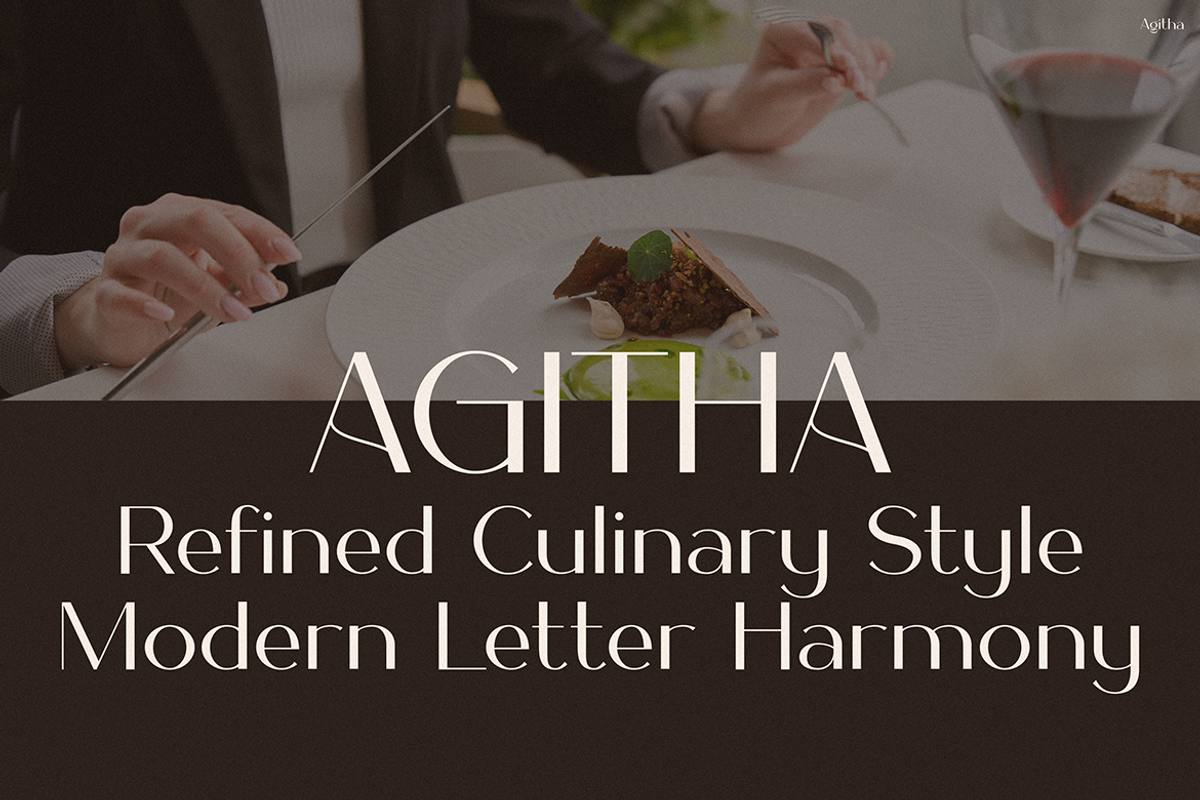 Agitha, a Serif Font by Pinisi ART (Photo 3 of 10)